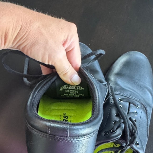 Drill Masters marching band shoes unisex W12 or M10 black - Picture 4 of 4